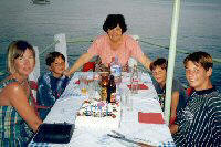 Agatha with friends